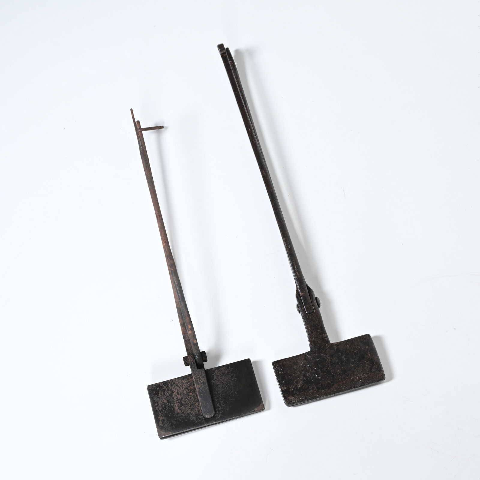 Two baking irons for making communion wafers (1 of 8)