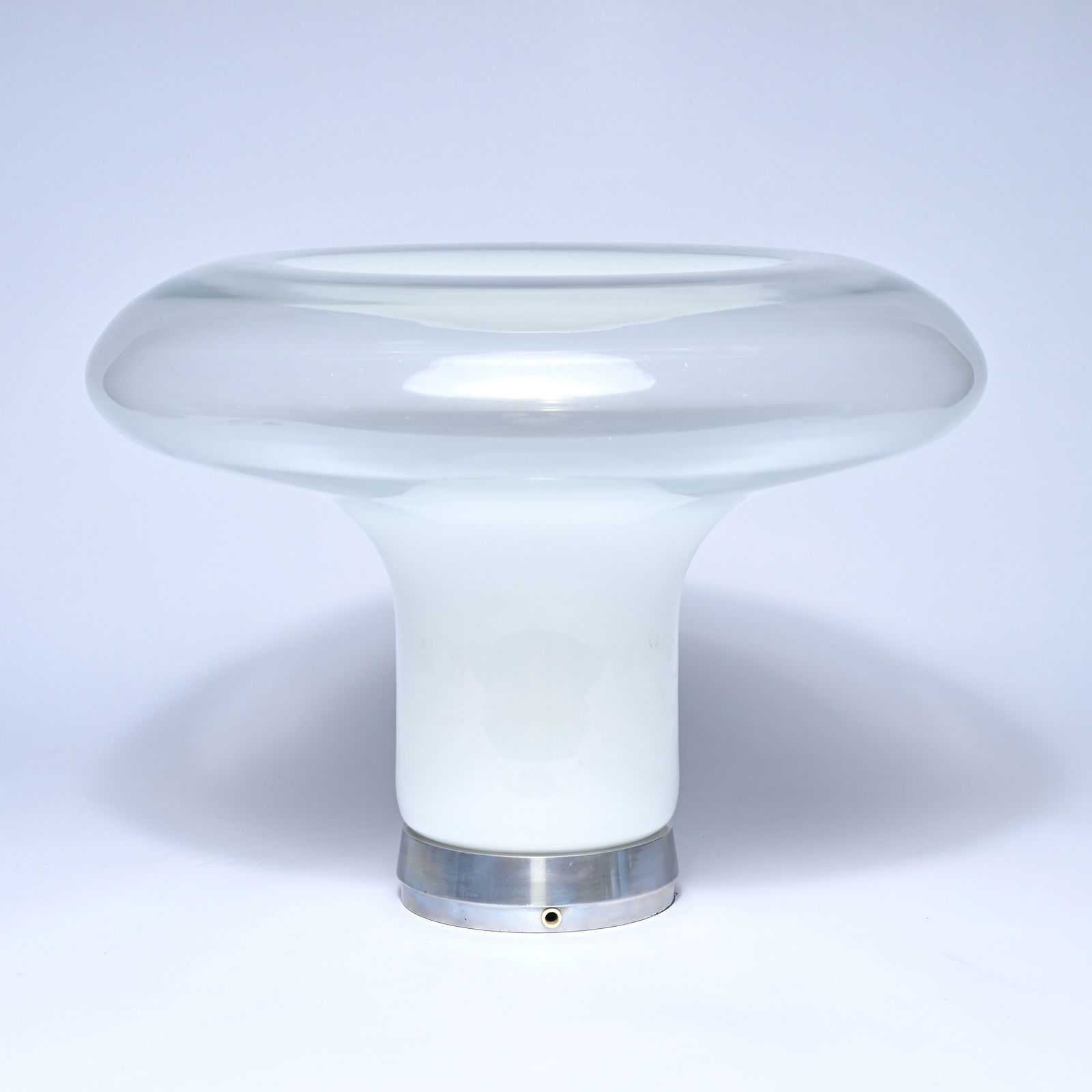 Artemide 'Lesbo table lamp' designed by Angelo Mangiarotti, 1967, mouth-blown glass from Murano, (1 of 7)