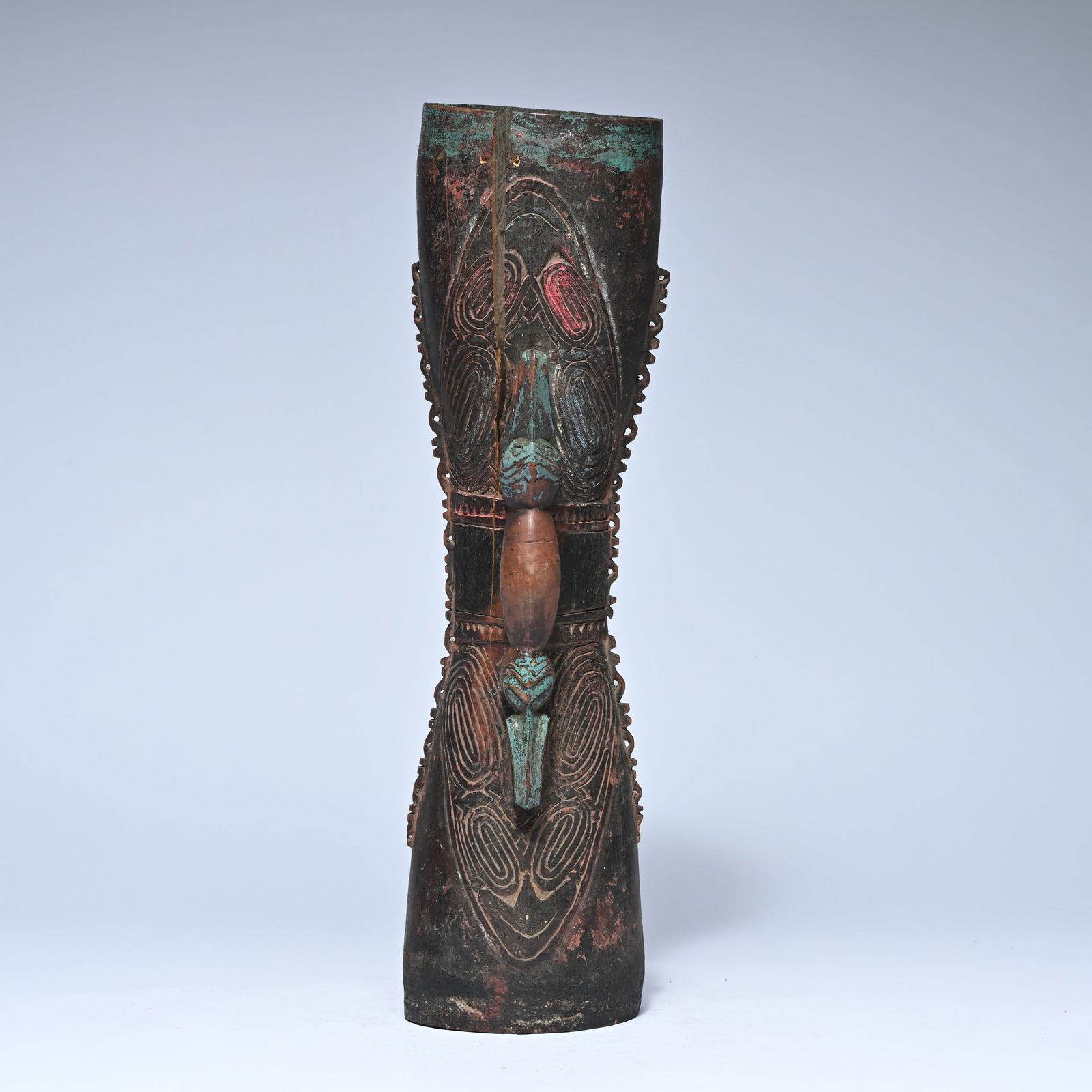 Hand drum (1920), Iatmul People, Papua New Guinea (1 of 5)