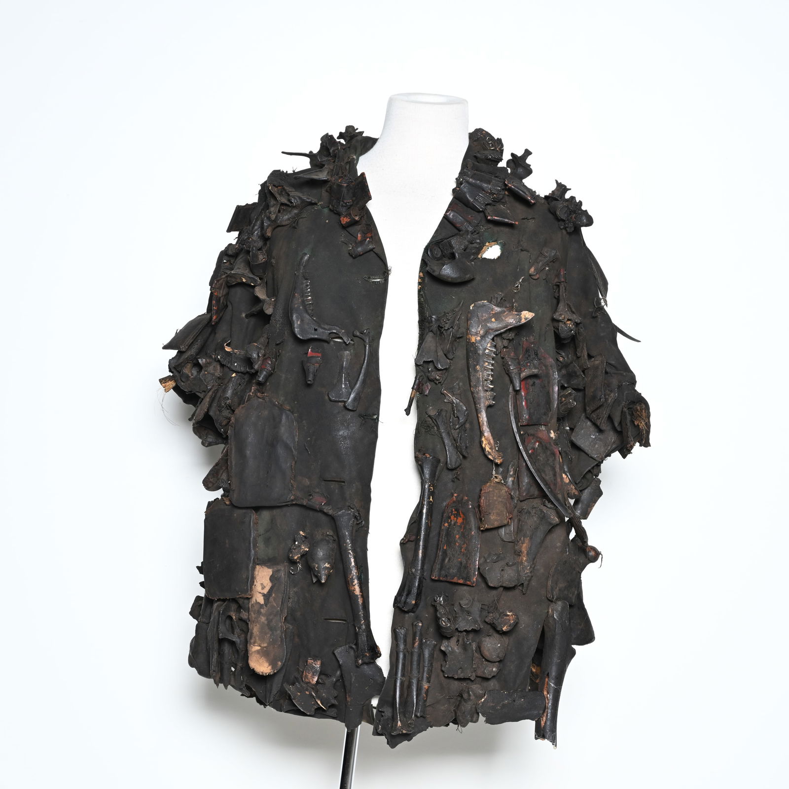 Wizard's coat from the outfit of a Nganga village wizard (1 of 6)