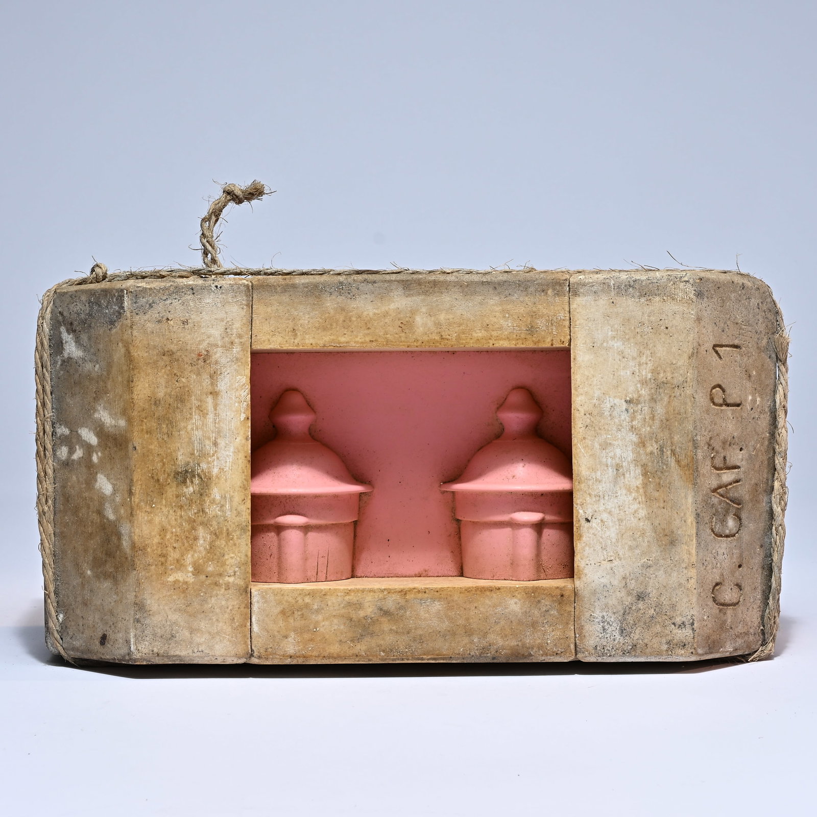 Original Boch mold, casting mold for ceramics (1 of 7)