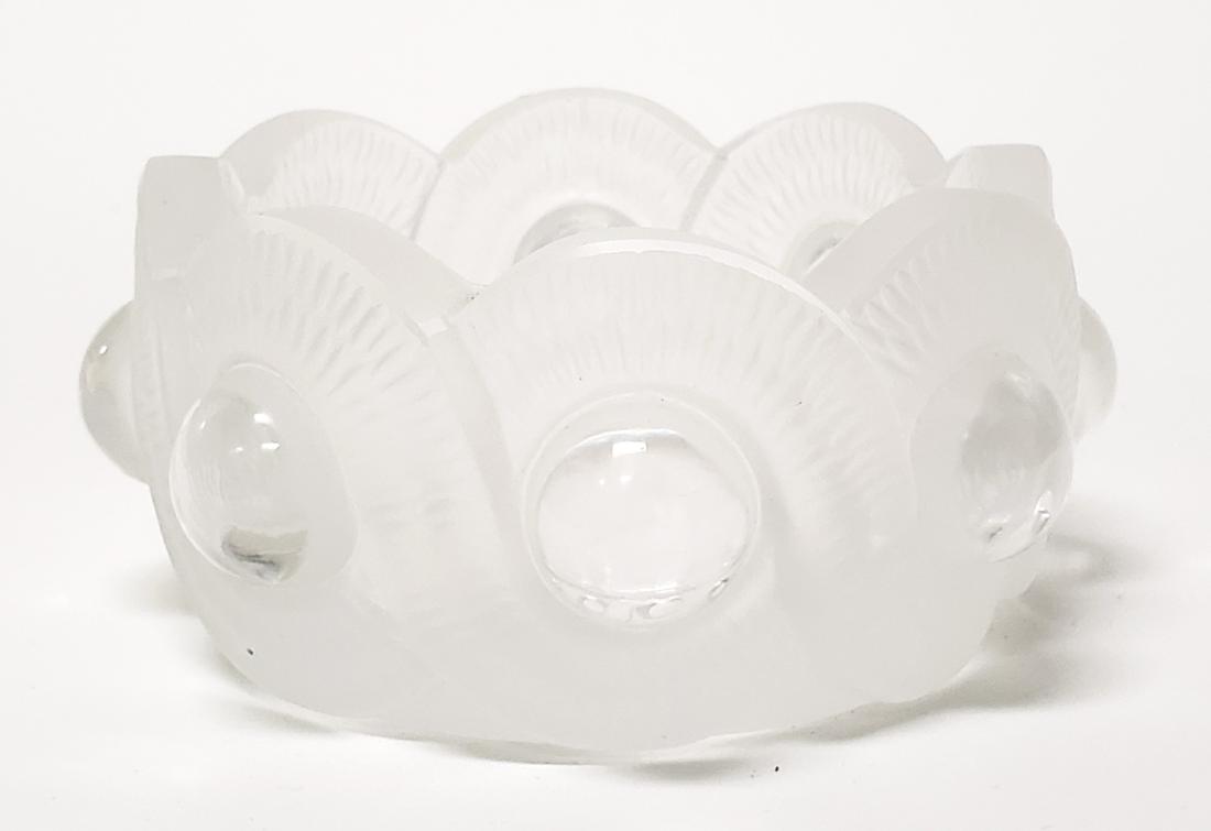 Lalique Crystal Ashtray/ Candy Dish (1 of 3)