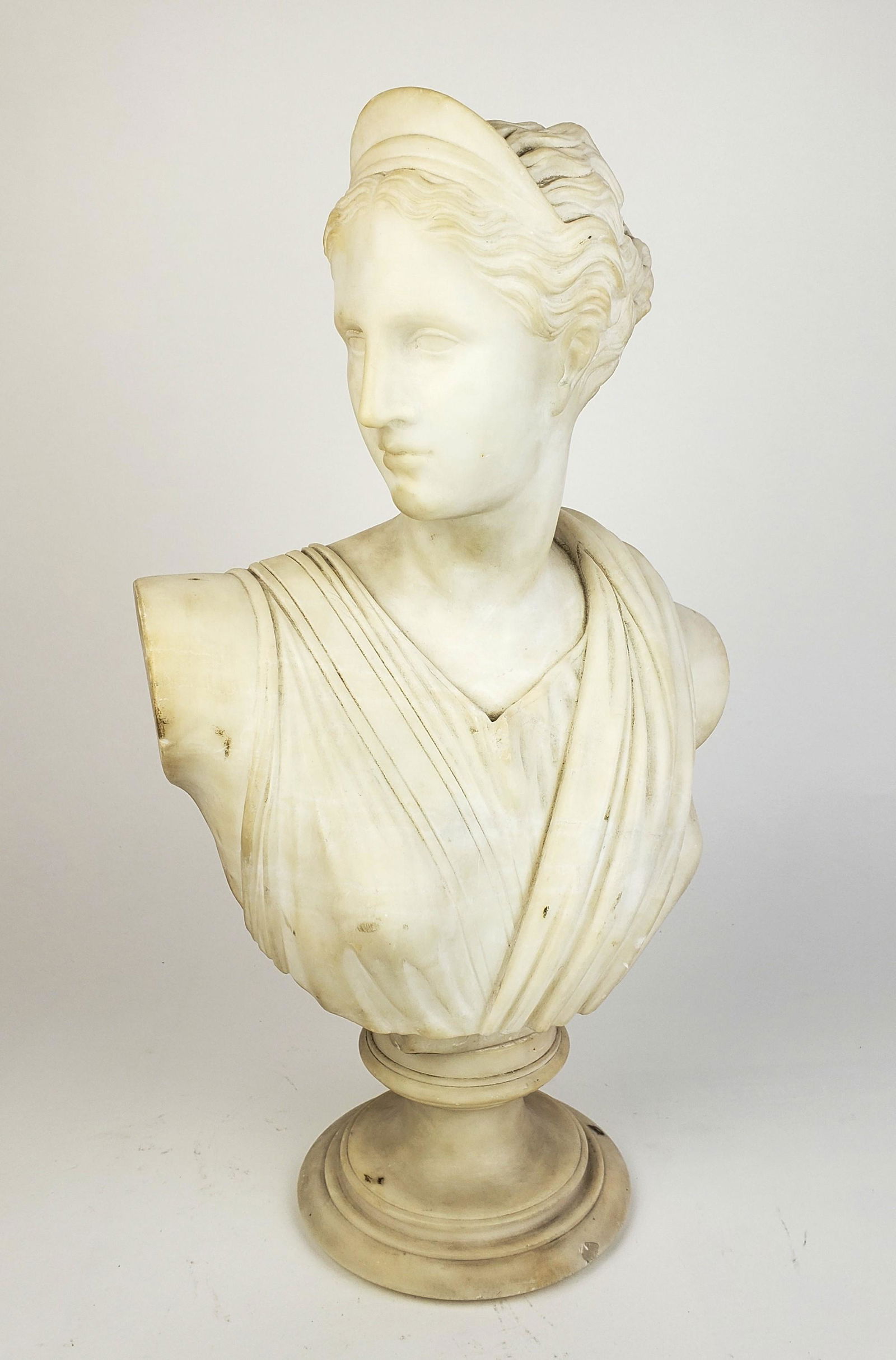 19th C. Marble Bust of Aphrodite (1 of 6)
