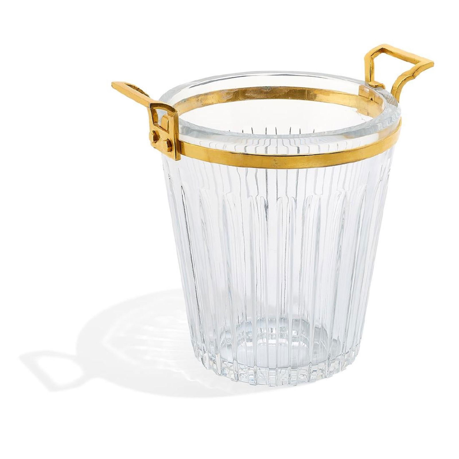 A Baccarat Crystal & Bronze Champagne Bucket (1 of 3)