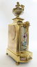 19th C. French Chinoiserie Bronze & Porcelain Clock Set - 4