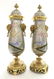 19th C. French Chinoiserie Bronze & Porcelain Clock Set - 7