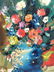 Magnificent Oil on Canvas "Little Mona" Signed Jean - 4