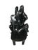 Solid Heavy Patinated Bronze Love Statue by Almanzor, - 6