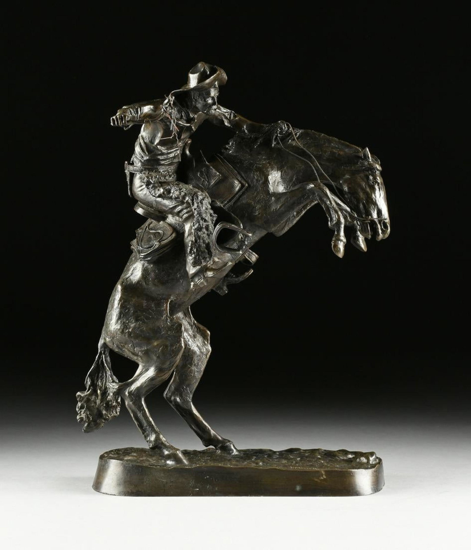 Frederic Remington (1861-1909) "Bronco Buster" (1 of 10)