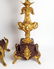 19th C. Aug. Moreau 3 Pc. Figural Bronze & Rouge Marble - 11