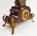 19th C. Aug. Moreau 3 Pc. Figural Bronze & Rouge Marble - 12