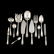 72 Pc. Gorham "Somerset" Sterling Silver Flatware Set - 4