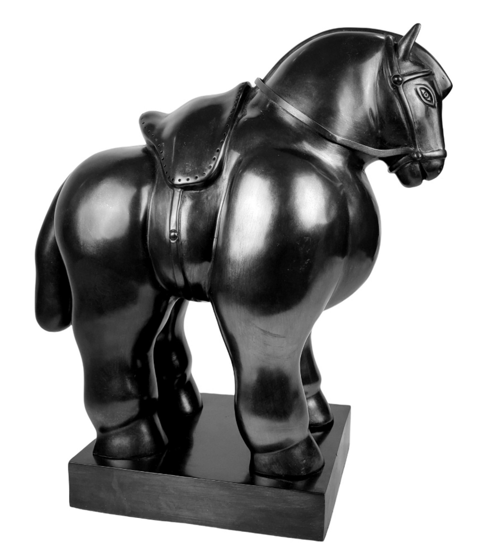 Large Fernando Botero Bronze Figure of Trojan Horse, Signed and Numbered 4/6 (1 of 4)