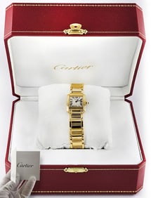 Cartier Tank Francaise 18k Yellow Gold 2385