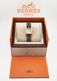 Hermes 18K Diamond Cape Cod Chaine D'Ancre Joaillier (31mm) Watch