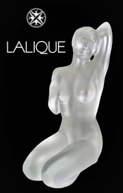 Lalique Crystal Nude Lady Figurine