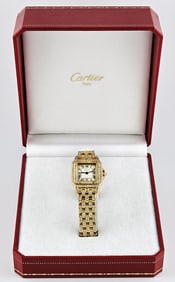 Cartier Panther 18K Factory Diamond Ladies Watch