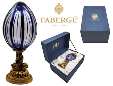 Emperial Faberge Crystal Egg