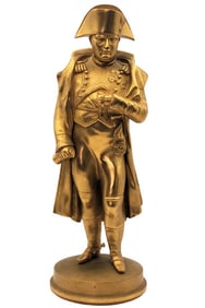 19th C. French Bronze Napoleon Statue