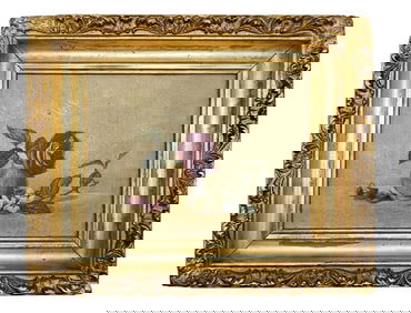 Oil On Canvas 'Still Life' Painting