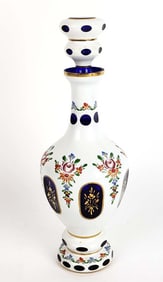 A Fine Bohemian Crystal Decanter