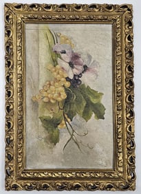 Oil On Board 'Still Life' Painting Signed By Lilly