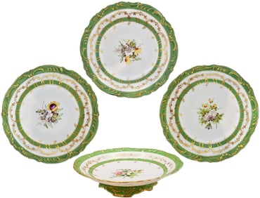 Pair Of 19th C. French Botanical Plates