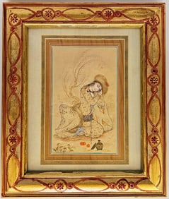 Persian Miniature Painting, Signed