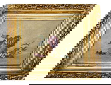 Oil On Canvas 'Still Life' Painting