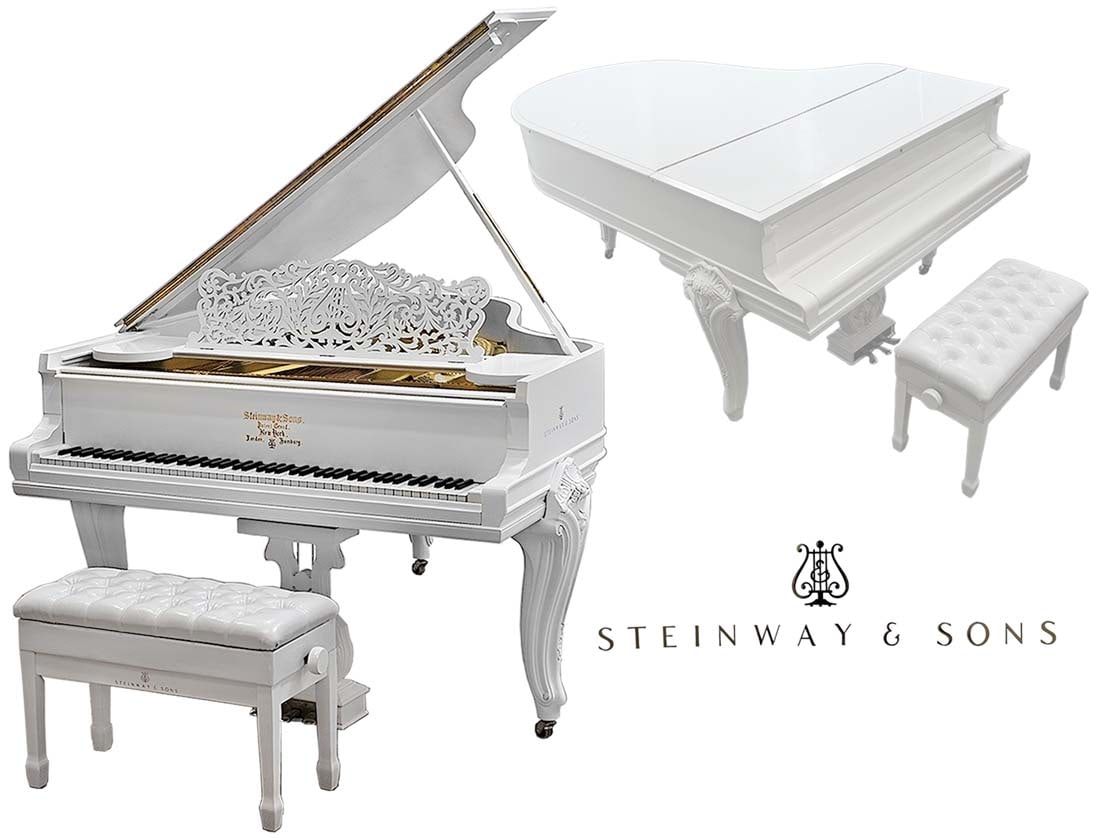 19th Century Baby Grand Piano Steinway, Circa 1896: 19th C. Baby Grand Piano Steinway, Circa 1896. Since 1853, Steinway & Sons has upheld the tradition of handcrafting world-class pianos, including grand pianos, upright pianos, and player pianos.