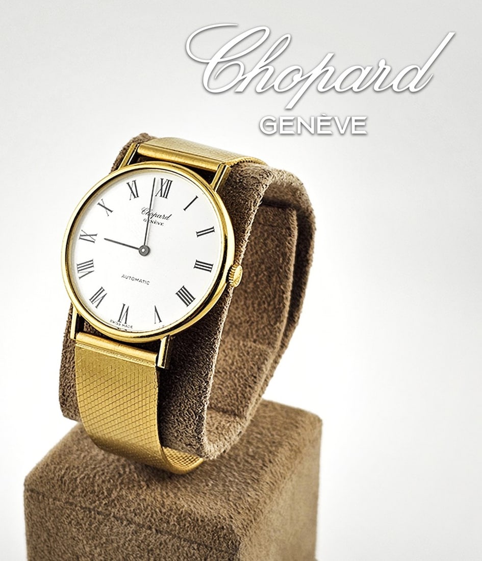 Chopard Geneve Automatic 18K (74.6g) 750 Stamped Ref. 1049: Chopard Geneve Automatic 18K (74.6g) 750 Stamped Ref. 1049. Case Size: (37.5mm)