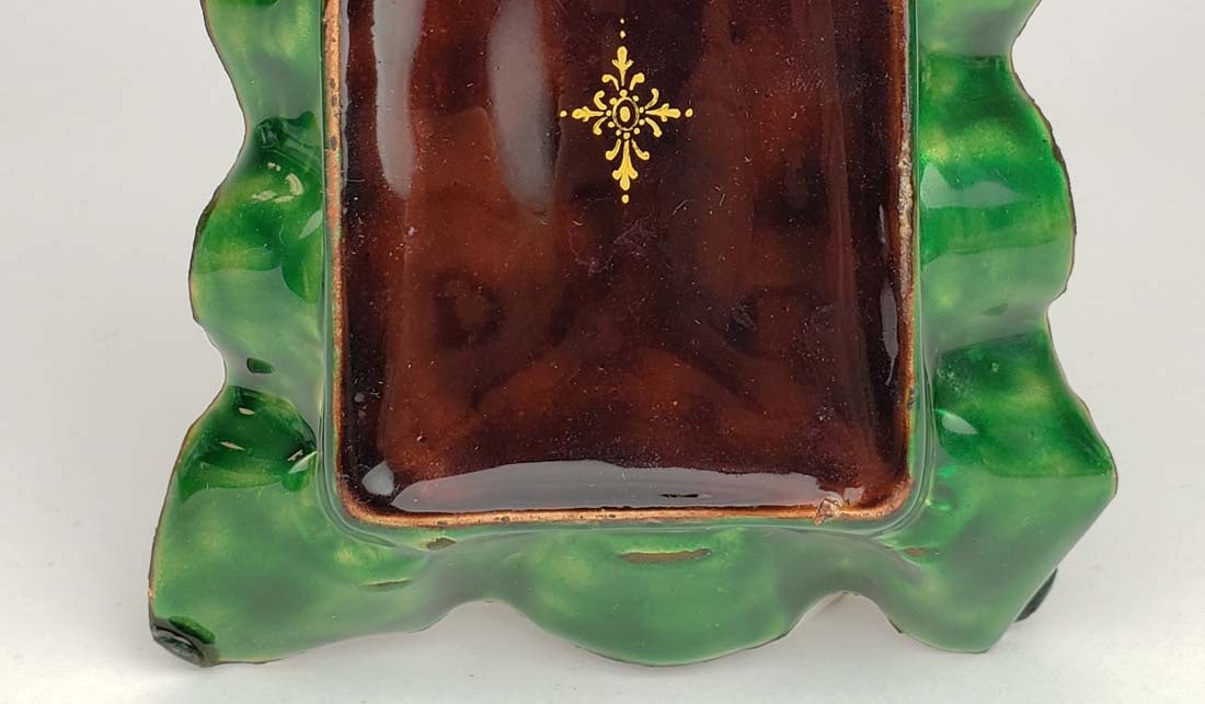 19th C. Limoges Enamel Tray Signed - 5