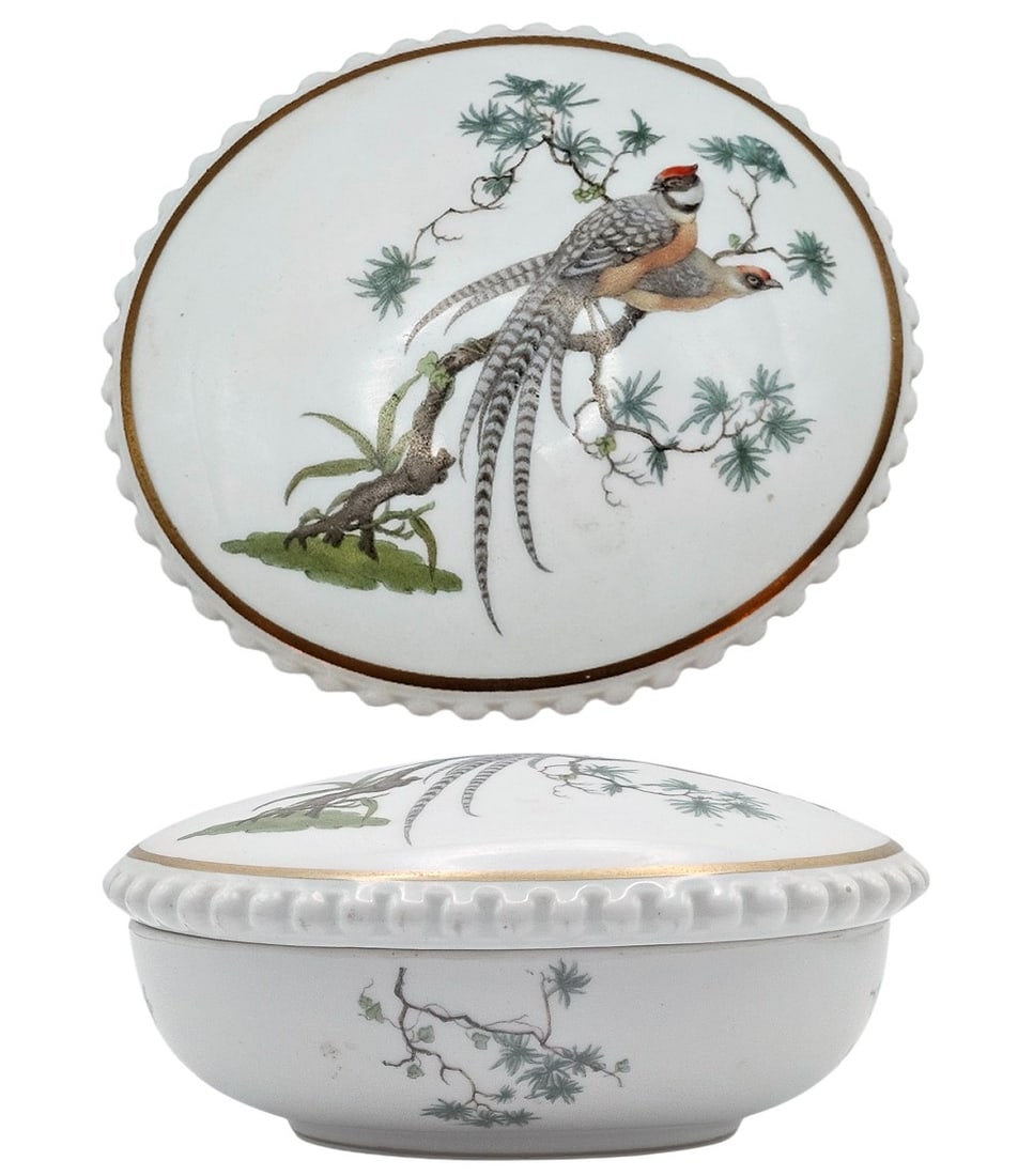 Vintage Rosenthal Pheasant Porcelain Trinket Box (1 of 8)