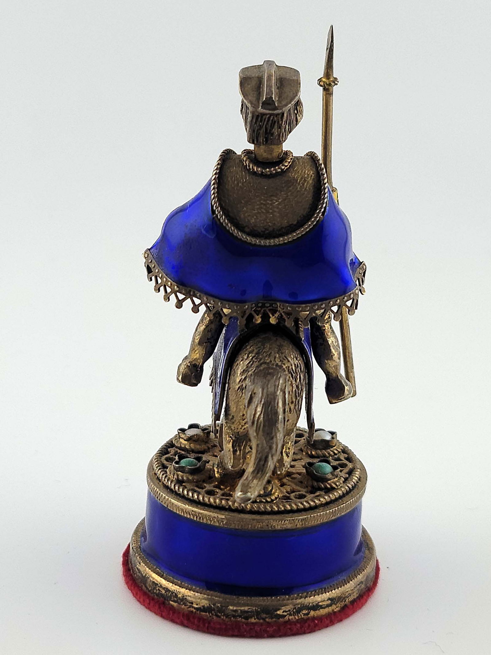 Viennese Silver Enamel Austrian Chess Set - 16