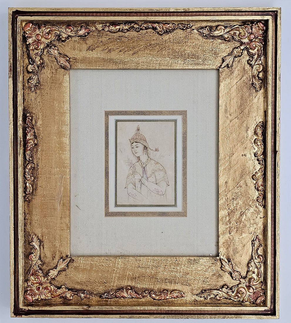 Persian Miniature Painting, Signed: Persian Miniature Painting, Signed. 13 1/2" x 15 1/2"