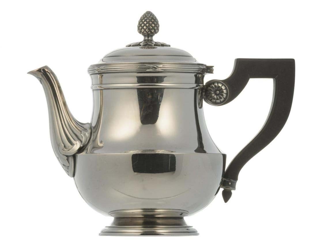 A 5 Pc. Christofle Silverplated Tea Set - 4