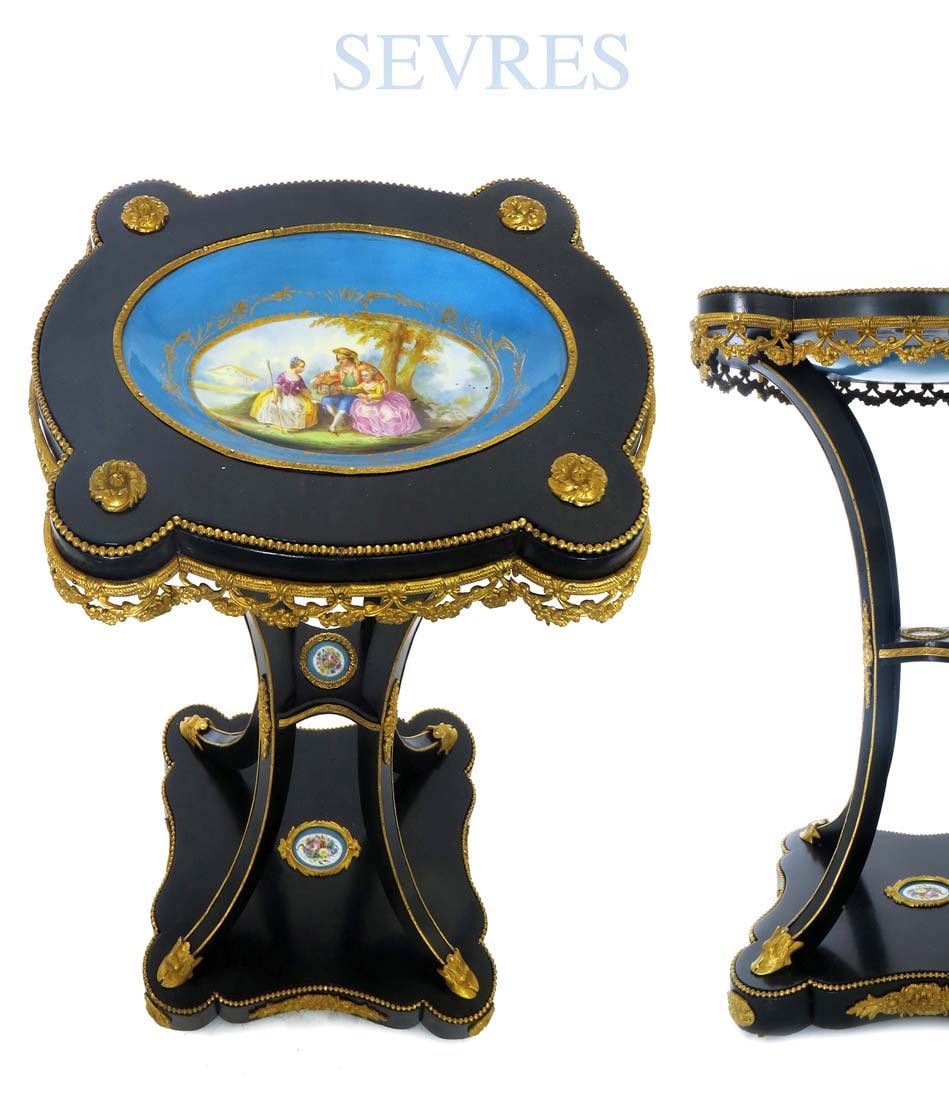 19th C French Sevres Side Table (1 of 6)