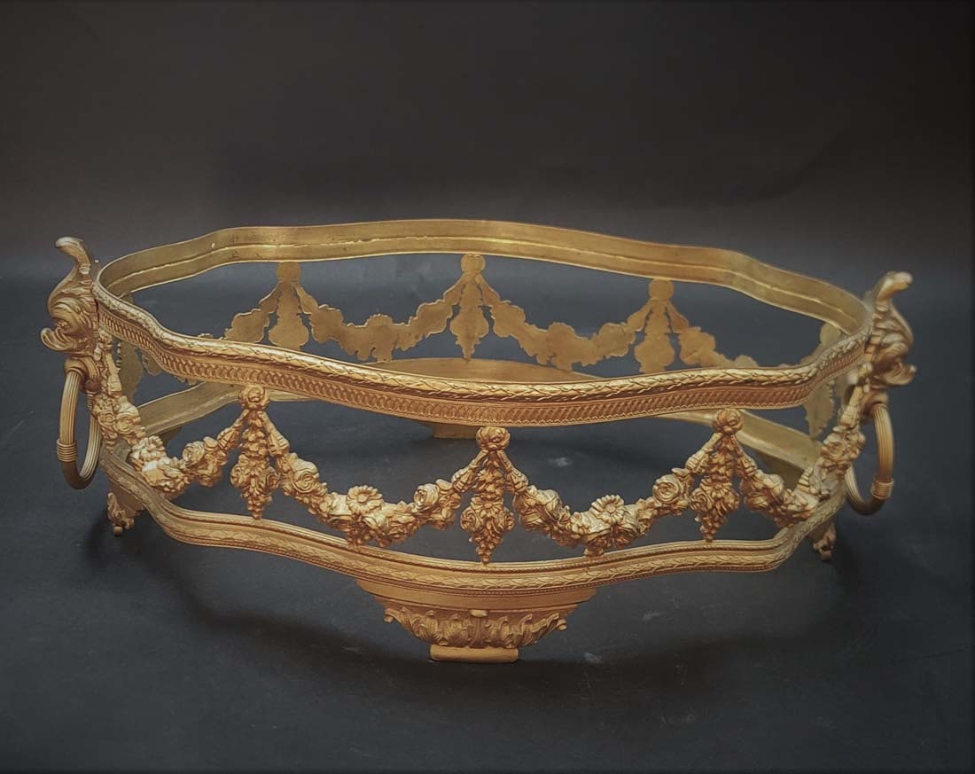 Figural Bronze Center Piece - 8