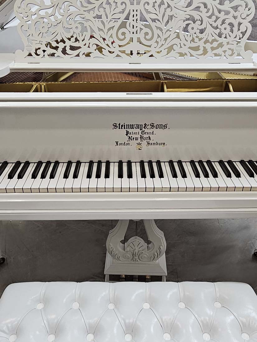 19th Century Baby Grand Piano Steinway, Circa 1896 - 11