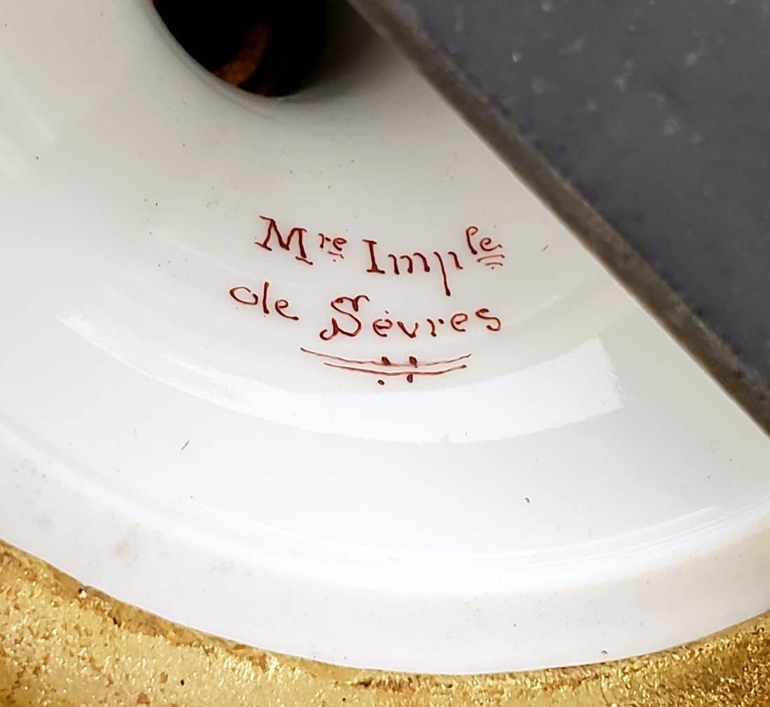 Magnificent Large Pair of 19th C. Sevres Porcelain Urns - 15