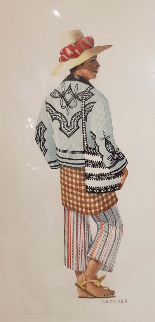 Signed Guatemalan Fredrick Crocker Lithograph - 3