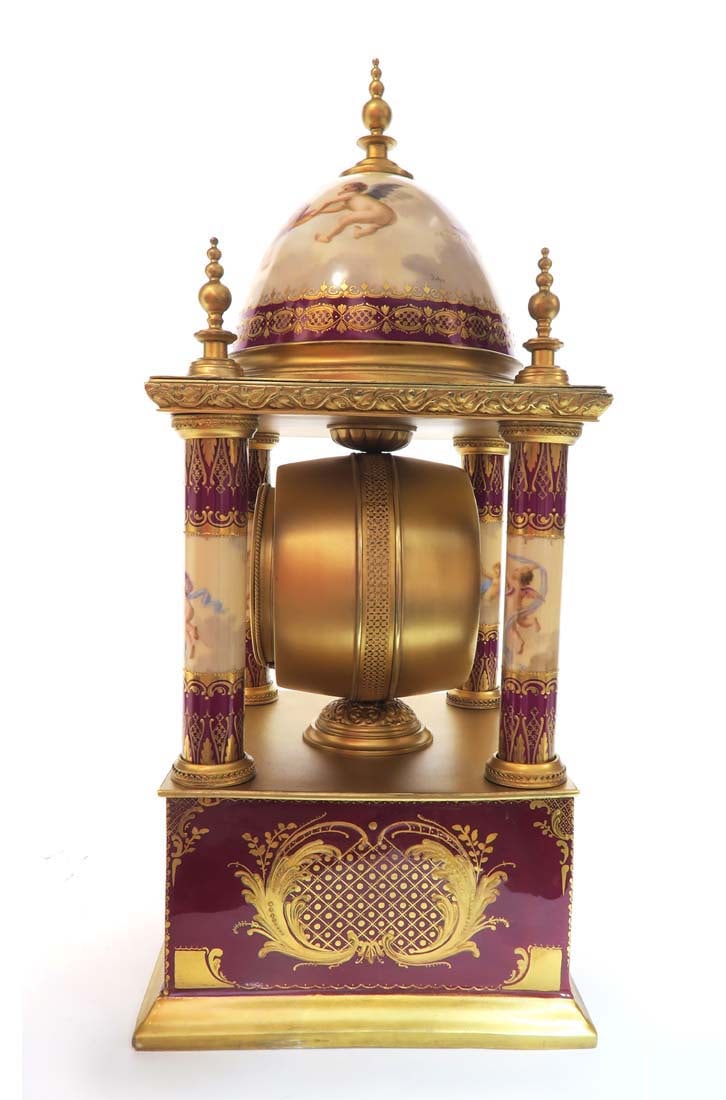 Large 19th C. Royal Vienna Austrian Clock - 6