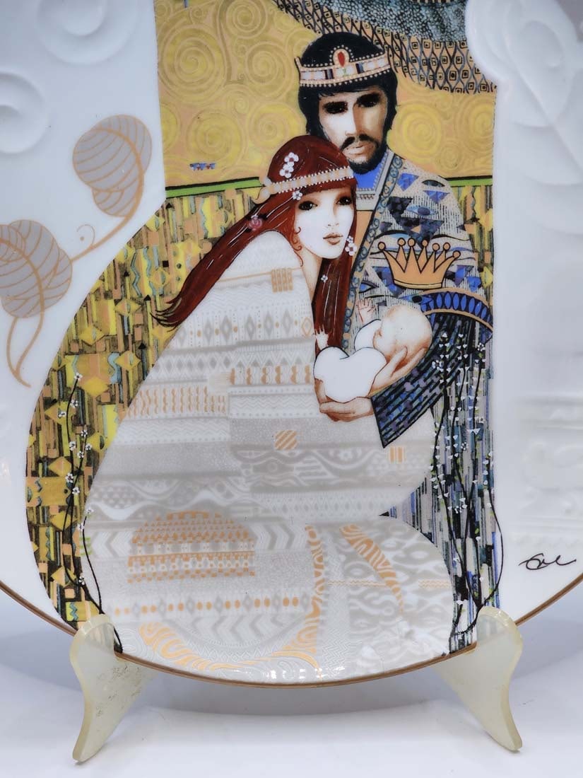 Edwin Knowles Collectors Plates, Numbered - 18