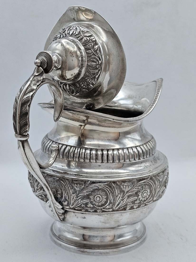 Large, Heavy Late 19th C. Tiffany & Co. Sterling Silver (8,260g) Six-Pieces Tea Set - 14