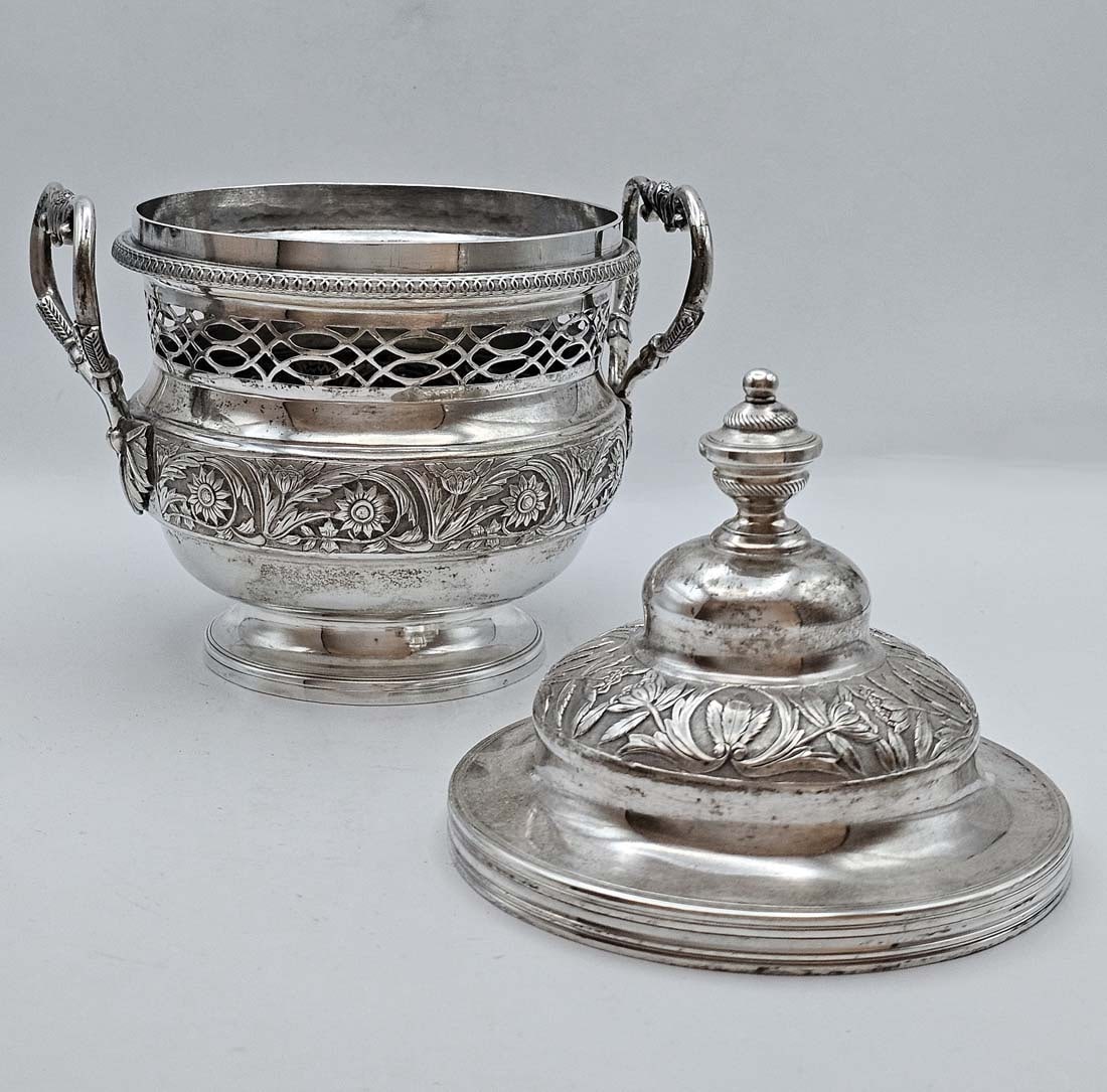 Large, Heavy Late 19th C. Tiffany & Co. Sterling Silver (8,260g) Six-Pieces Tea Set - 9