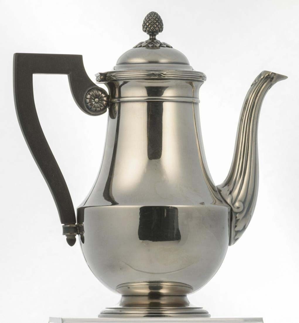 A 5 Pc. Christofle Silverplated Tea Set - 3