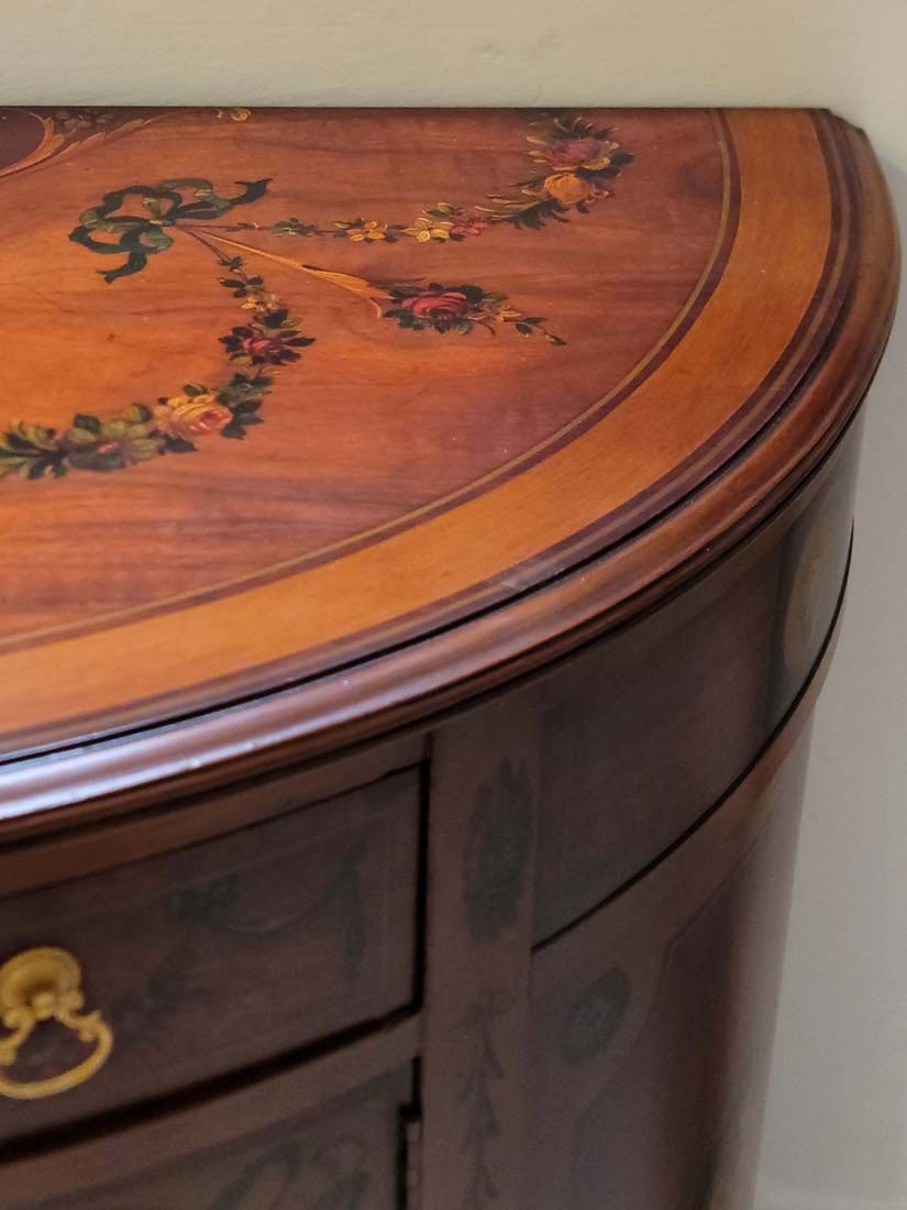 Johnson Handley Adams Commode Console Table Chest - 4