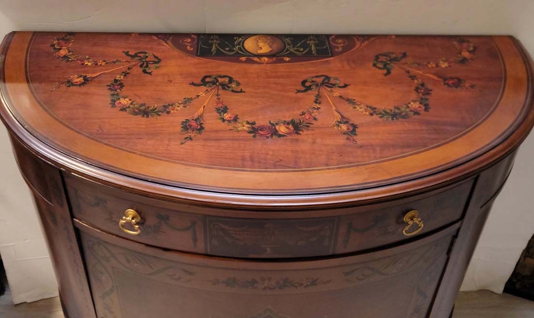 Johnson Handley Adams Commode Console Table Chest - 7