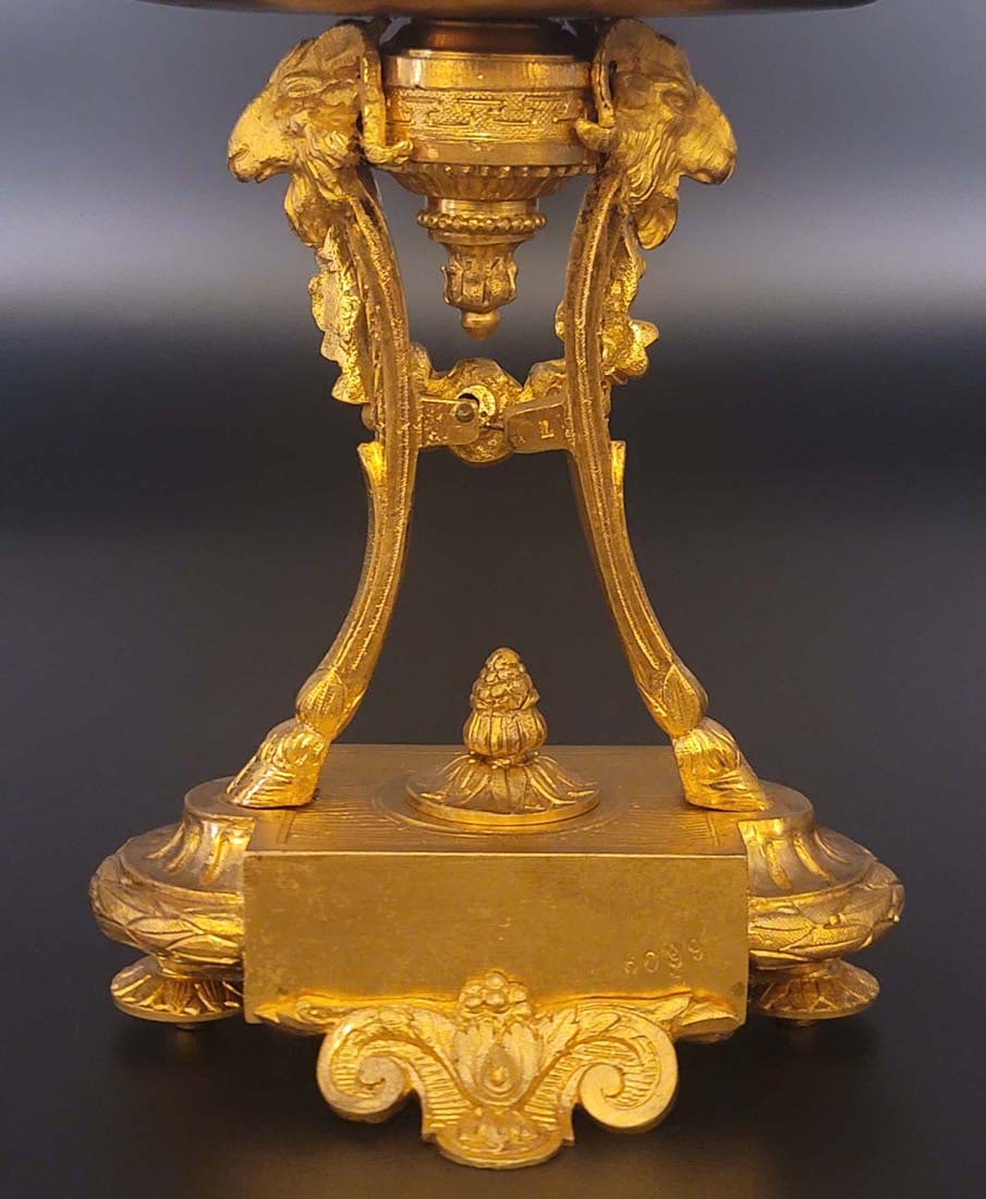 19th C. Sevres figural clock set - 12
