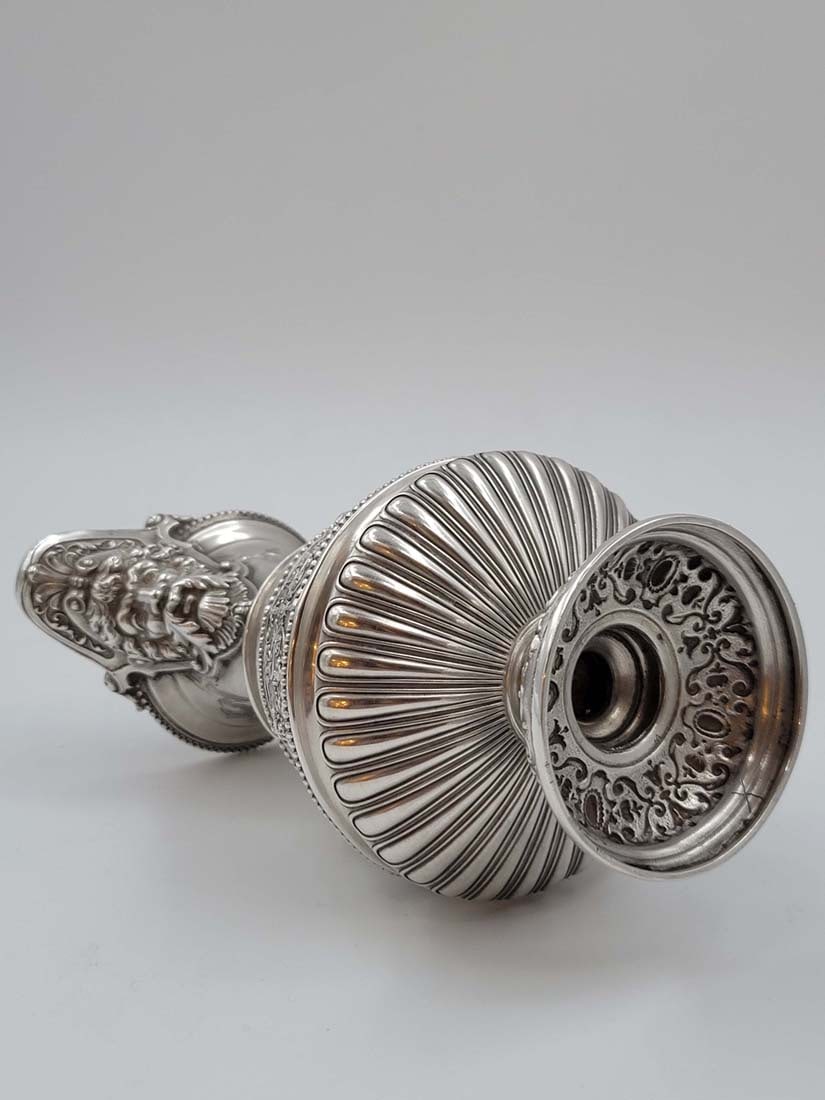 19th C. Imperial Russian Sterling Silver 84 Tea Set, 3,300 Grams - 13